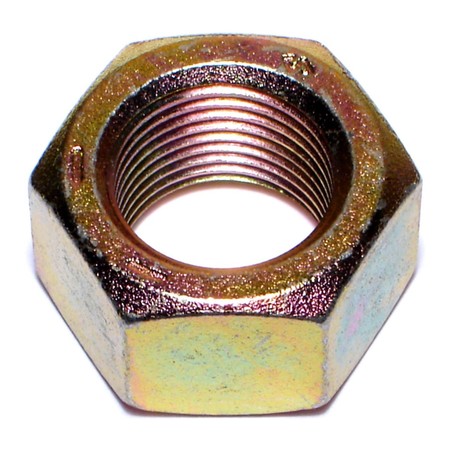 Midwest Fastener Hex Nut, 7/8"-14, Steel, Grade 8, Zinc Yellow, 5 PK 03738